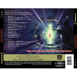 The Secret of NIMH Soundtrack (Jerry Goldsmith) - CD Back cover