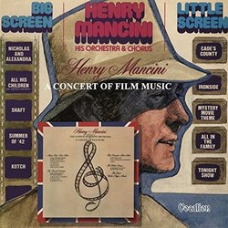 Big Screen - Little Screen; A Concert of Film Music Soundtrack (Various Artists, Henry Mancini) - CD cover