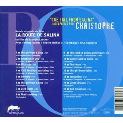 La Route de Salina Soundtrack (Christophe , Clinic , Bernard Grard) - CD Trasero