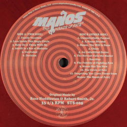 Manos - The Hands of Fate Soundtrack (Russ Huddleston, Robert Smith Jr.) - cd-cartula