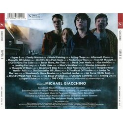 Super 8 Soundtrack (Michael Giacchino) - CD Back cover