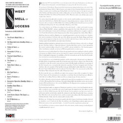 Sweet Smell of Success Soundtrack (Elmer Bernstein) - CD Achterzijde