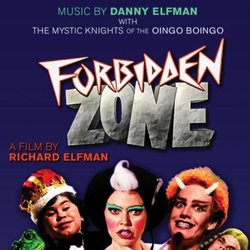 Forbidden Zone Soundtrack (Danny Elfman) - CD cover