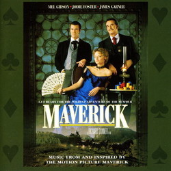 Maverick Soundtrack (Various Artists, Randy Newman) - CD cover