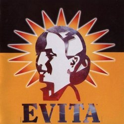 Evita Soundtrack (Andrew Lloyd Webber, Tim Rice) - CD cover