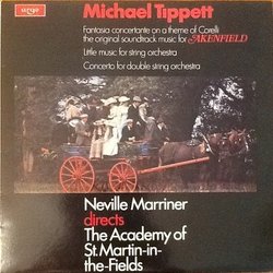 Fantasia Concertante on a Theme of Corelli Soundtrack (Michael Tippett) - CD cover