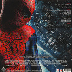 The Amazing Spider-Man Soundtrack (James Horner, Gerard K. Marino) - CD Back cover