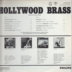 Hollywood Brass - Jerry Fielding Soundtrack (Various Artists, Jerry Fielding) - CD Back cover