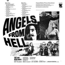 Angels from Hell Soundtrack (Various Artists, Stu Phillips) - CD Trasero