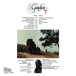 Grandison Soundtrack (Wolfgang Dauner) - CD Back cover
