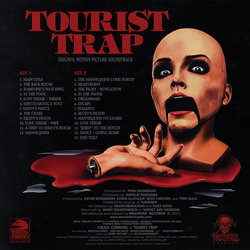 Tourist Trap Soundtrack (Pino Donaggio) - CD Back cover