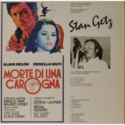 Morte Di Una Carogna Soundtrack (Stan Getz, Philippe Sarde) - CD Back cover