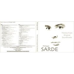 Philippe Sarde: Themes from Original Soundtracks Soundtrack (Philippe Sarde) - cd-inlay