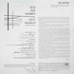 TV's Top Themes Soundtrack (Various Artists, Pete Rugolo) - CD Back cover