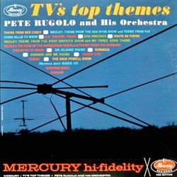 TV's Top Themes Soundtrack (Various Artists, Pete Rugolo) - CD cover