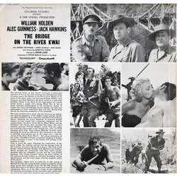 The Bridge on the River Kwai Soundtrack (Malcolm Arnold) - CD Back cover