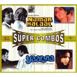 Namak Halaal / Yaarana Soundtrack (Anjaan , Various Artists, Bappi Lahiri, Prakash Mehra, Rajesh Roshan) - CD cover