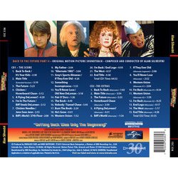Back to the Future II Soundtrack (Alan Silvestri) - CD Back cover
