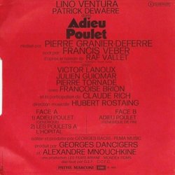 Adieu Poulet Soundtrack (Philippe Sarde) - CD Back cover
