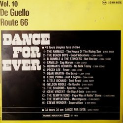 Dance for Ever: De Guello Soundtrack (Nelson Riddle, Dimitri Tiomkin) - CD Trasero
