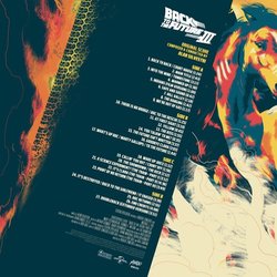 Back to the Future Part III Soundtrack (Alan Silvestri) - CD Back cover