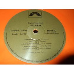 La Chiesa Soundtrack (Keith Emerson, Philip Glass,  Goblin, Fabio Pignatelli) - cd-inlay