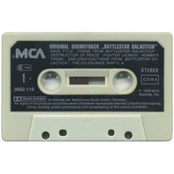 Battlestar Galactica Soundtrack (Stu Phillips) - cd-cartula