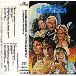 Battlestar Galactica Soundtrack (Stu Phillips) - CD cover