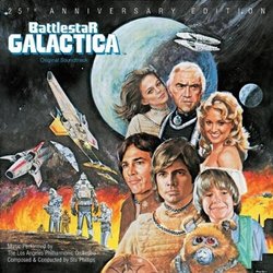 Battlestar Galactica Soundtrack (Stu Phillips) - CD cover