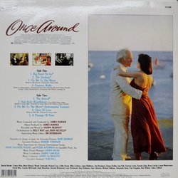 Once Around Soundtrack (James Horner) - CD Back cover