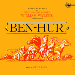 Musical Highlights From Ben-Hur Soundtrack (Mikls Rzsa) - CD cover