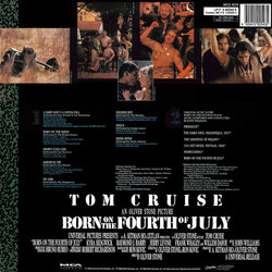 Born on the Fourth of July Soundtrack (Various Artists, John Williams) - CD Trasero