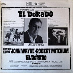El Dorado Soundtrack (Nelson Riddle) - CD Back cover