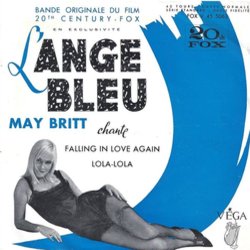 L'Ange Bleu Soundtrack (May Britt, Hugo Friedhofer) - Cartula