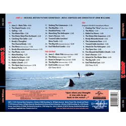 Jaws 2 Soundtrack (John Williams) - CD Back cover