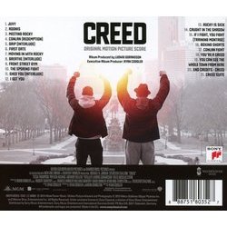 Creed Soundtrack (Ludwig Gransson) - CD Back cover