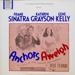 Anchors Aweigh Soundtrack (George Stoll, Jule Styne) - CD cover