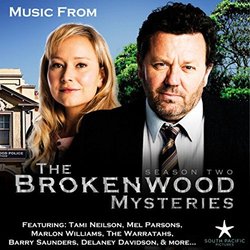The Brokenwood Mysteries, Series 2 Soundtrack (Various Artists) - CD cover