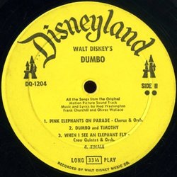 Dumbo Soundtrack (Various Artists, Frank Churchill, Oliver Wallace) - cd-cartula
