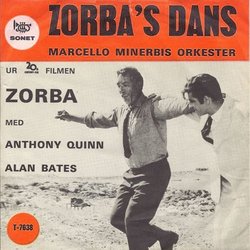 Zorba's Dance Soundtrack (Marcello Minerbi, Mikis Theodorakis) - CD cover