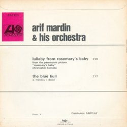 Rosemary's Baby Soundtrack (Krzysztof Komeda, Arif Mardin & His Orchestra) - CD Back cover