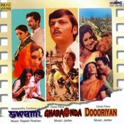 Swami / Gharaonda / Doooriyan Soundtrack (Various Artists, Rajesh Roshan, Jaidev Verma) - CD cover