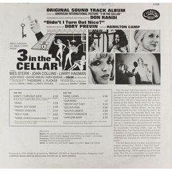 3 in the Cellar Soundtrack (Don Randi) - CD Back cover