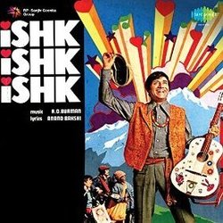 Ishk Ishk Ishk Soundtrack (Anand Bakshi, Asha Bhosle, Rahul Dev Burman, Kishore Kumar) - CD cover