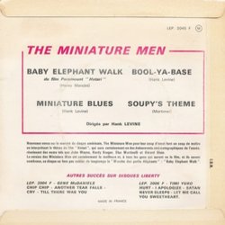 Hatari! Soundtrack (Henry Mancini, The Miniature Men) - CD Back cover