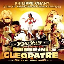 Astrix & Oblix: Mission Cloptre Soundtrack (Philippe Chany) - CD cover