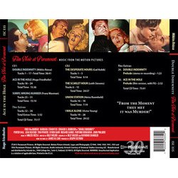 Double Indemnity: Film Noir At Paramount Soundtrack (Hugo Friedhofer, Gail Kubik, Heinz Roemheld, Mikls Rzsa, Leith Stevens, Franz Waxman, Victor Young) - CD Back cover
