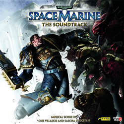 Warhammer 40,000: Space Marine Soundtrack (Sascha Dikiciyan, Cris Velasco) - CD cover