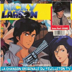 Nicky Larson Soundtrack (Various Artists, Jean-Paul Csari) - CD Back cover