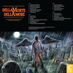 DellaMorte DellAmore Soundtrack (Riccardo Biseo, Manuel De Sica) - CD Trasero